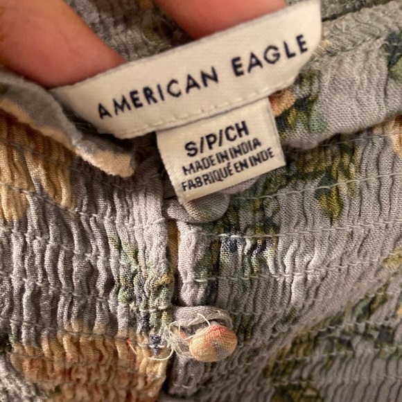 American Engle Printed Floral Tube Top - Picture 4 of 5